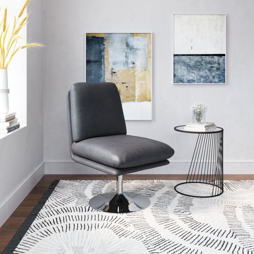 Zuo Rory Accent Chair Gray 102056