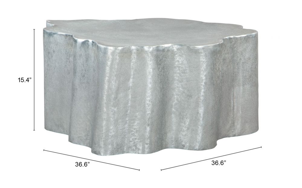 Kortha Coffee Table Antique Silver 109462