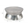 Madryn Coffee Table Silver 109751