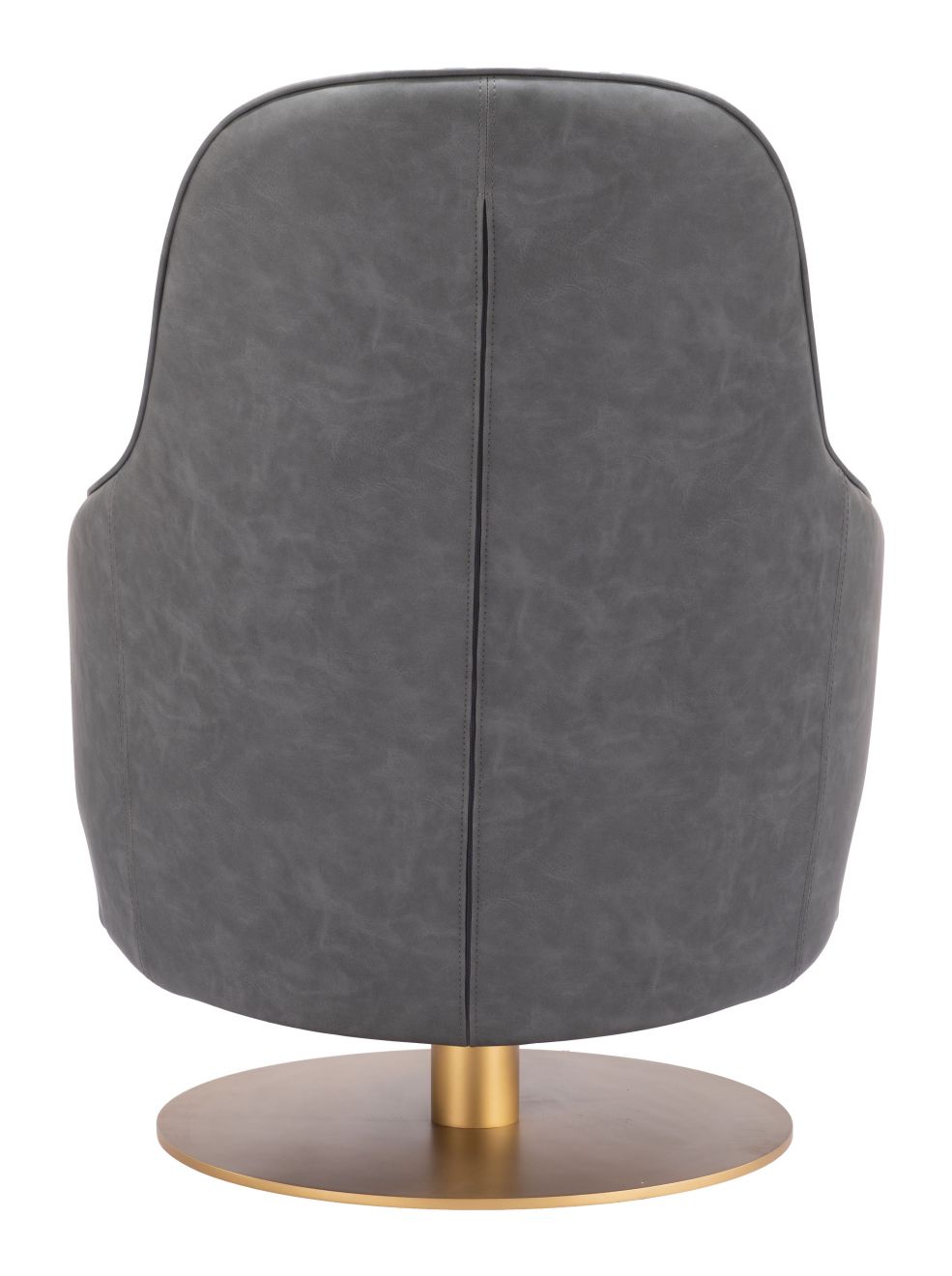 Zuo Withby Accent Chair Gray/Brown 110107 / 110108