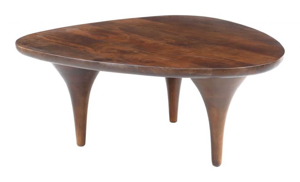 Zuo Spiker Coffee Table Walnut 110803