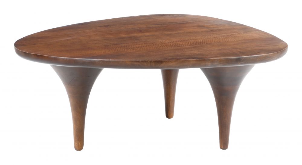 Zuo Spiker Coffee Table Walnut 110803