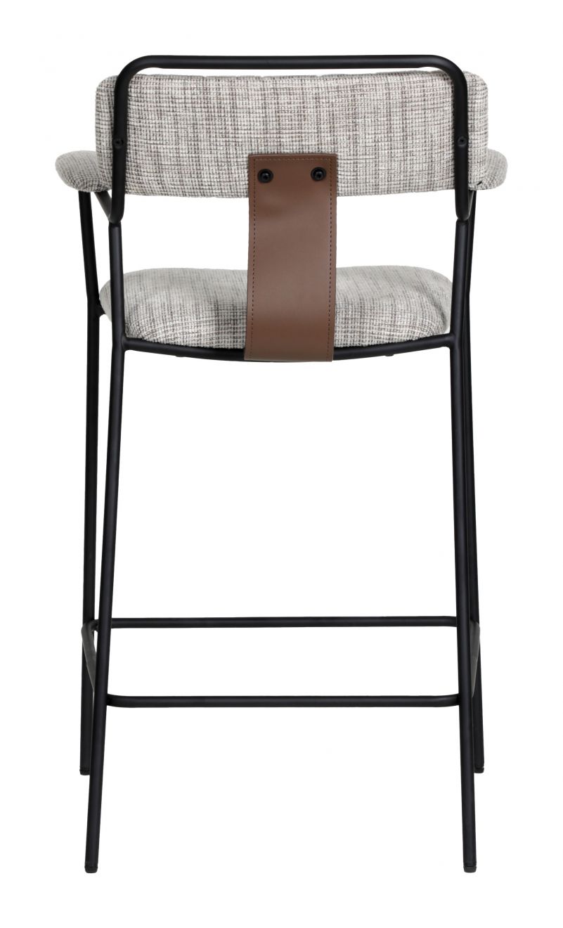 Couva Counter Stool Gray Tweed 110936