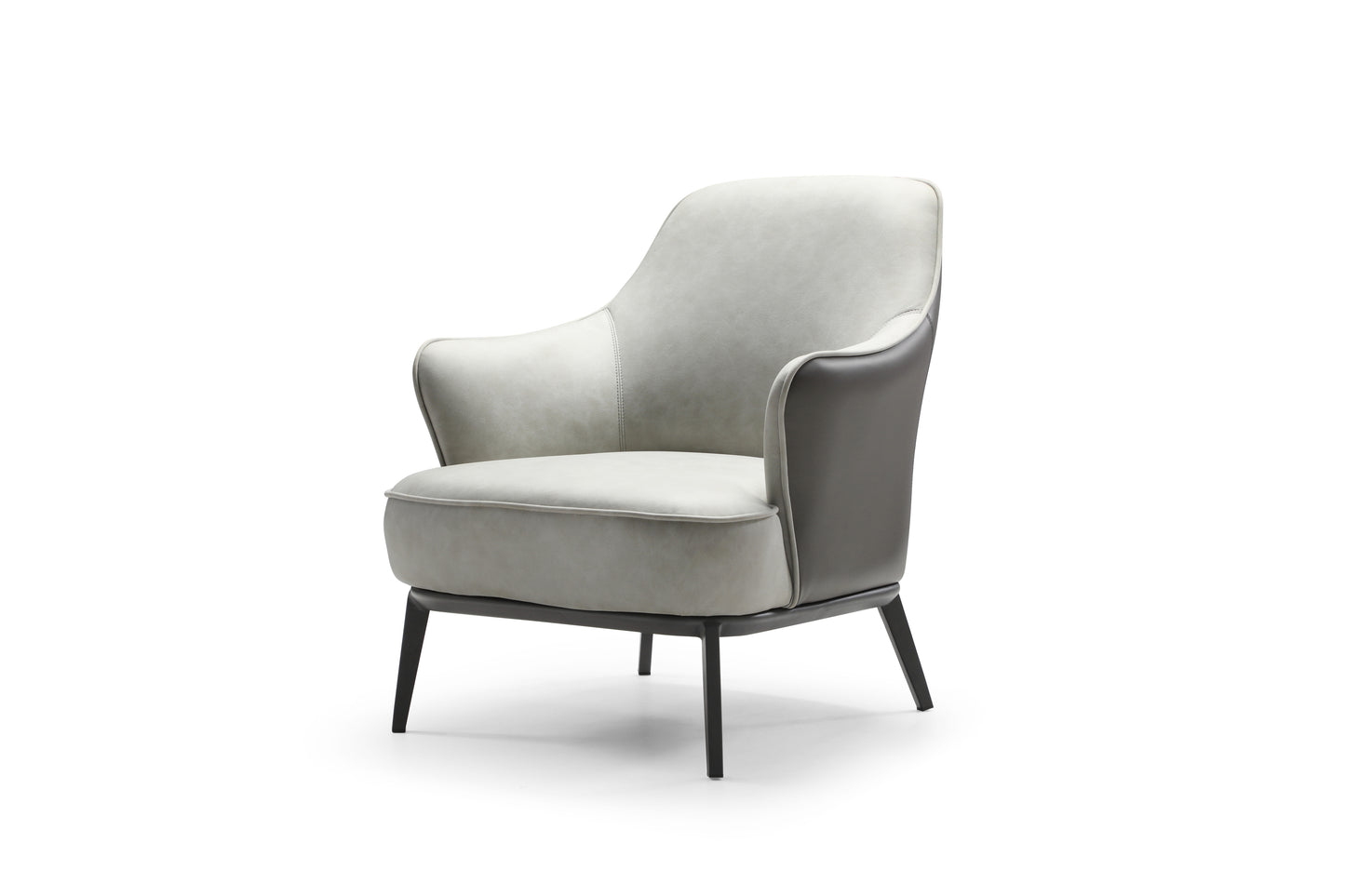 Whiteline Sunizona Accent Chair CH1705FP-LGRY/DGRY