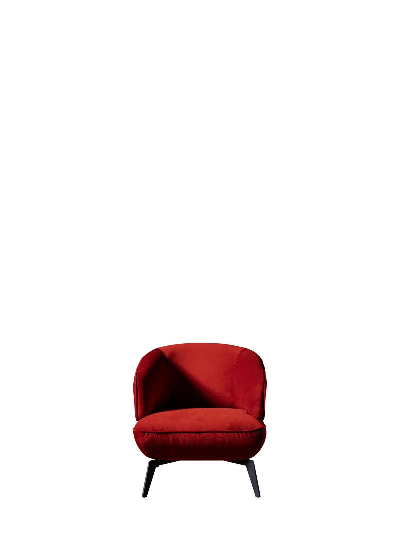 Whiteline Mersin Accent Chair CH1756F-RED