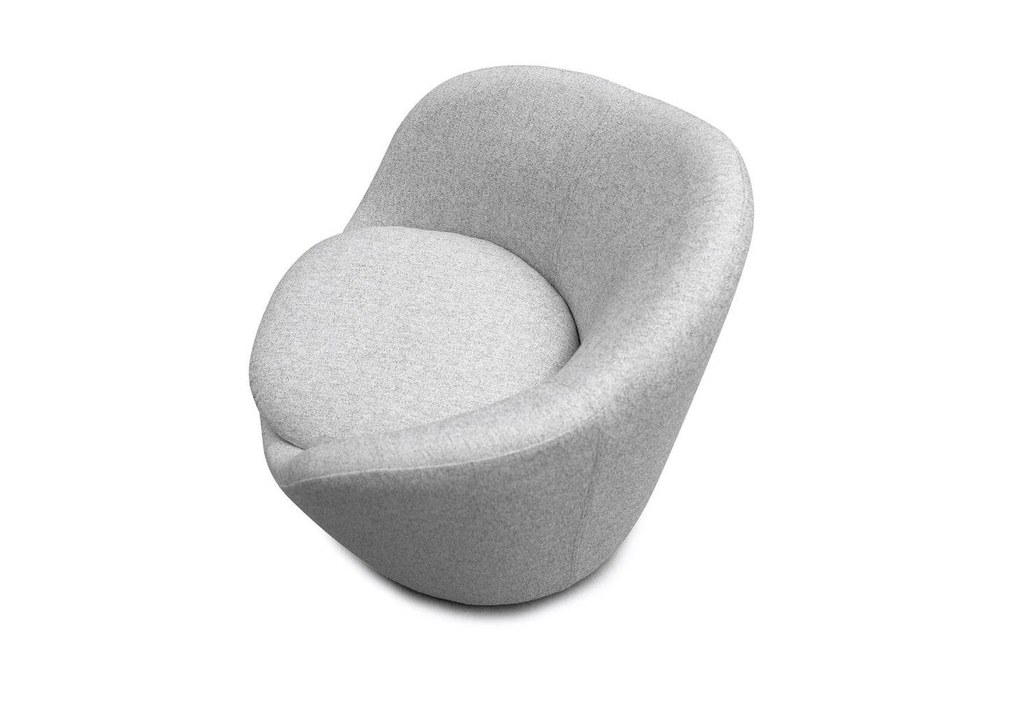 Whiteline Stone Accent Chair CH1975F-LGRY