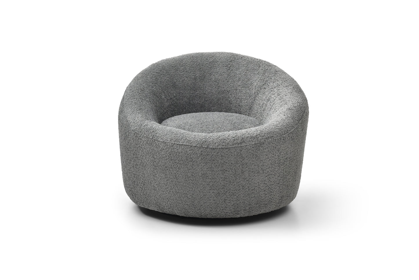 Whiteline Perla Swivel Accent Chair CH2009F-DGRY