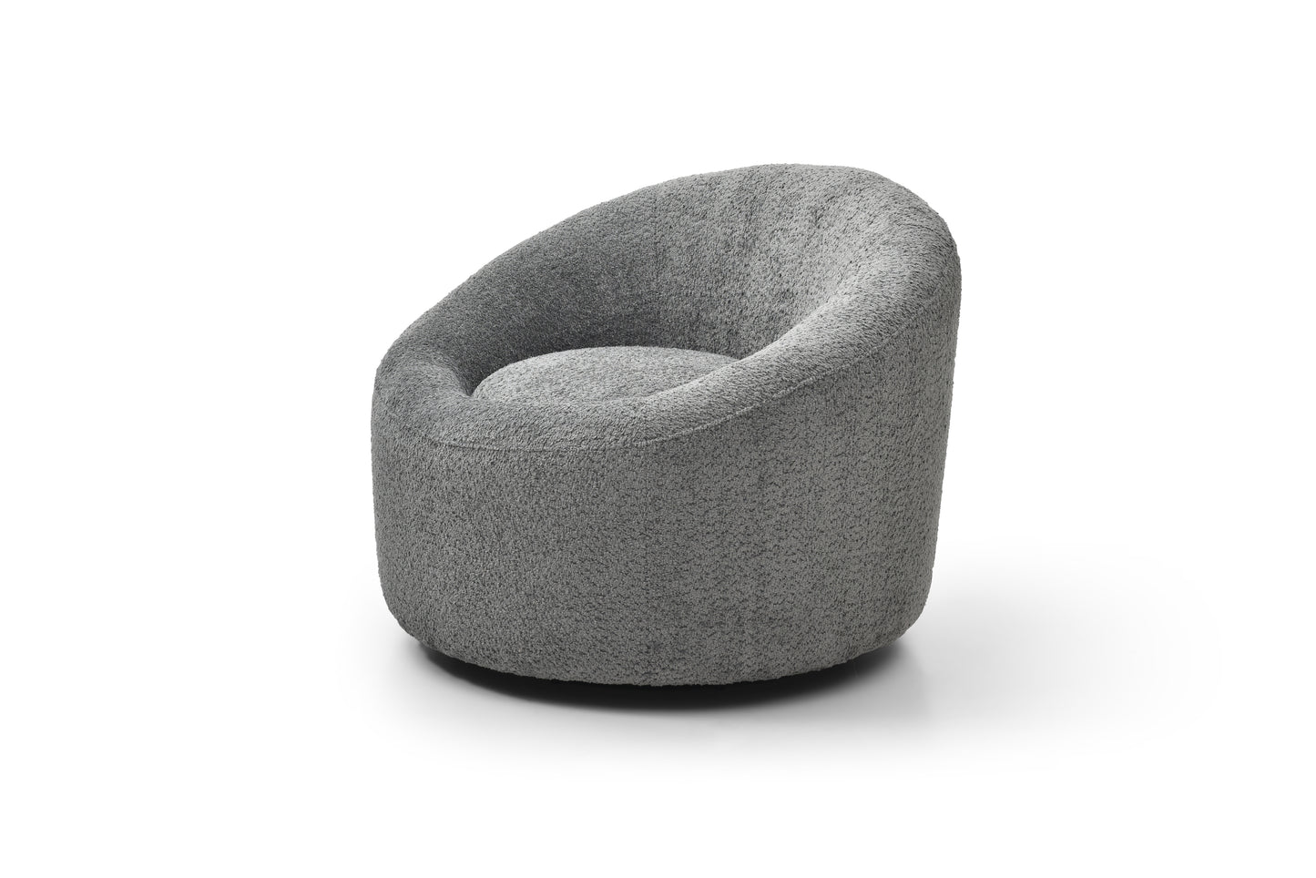 Whiteline Perla Swivel Accent Chair CH2009F-DGRY