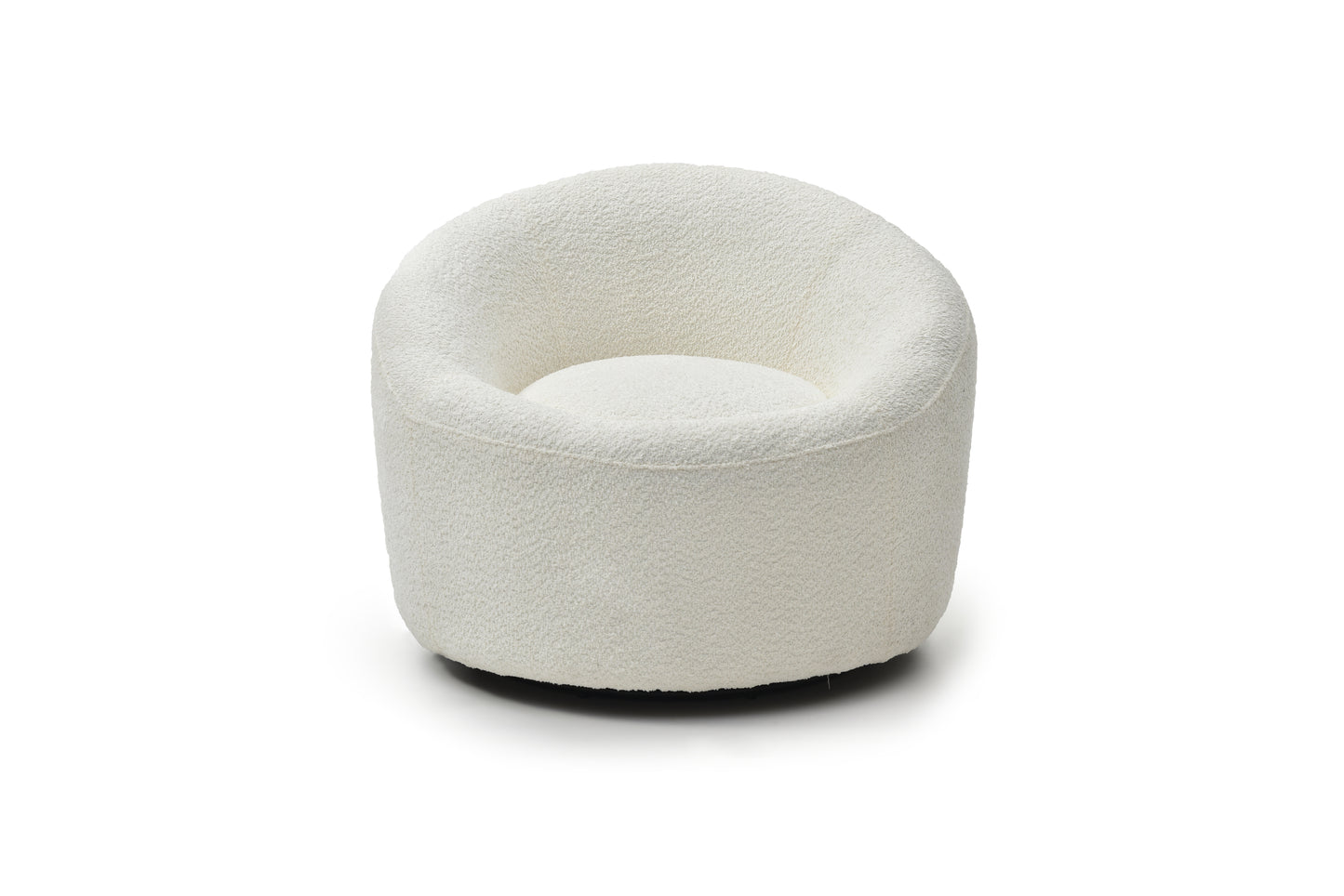 Whiteline Perla Swivel Accent Chair CH2009F-WHT