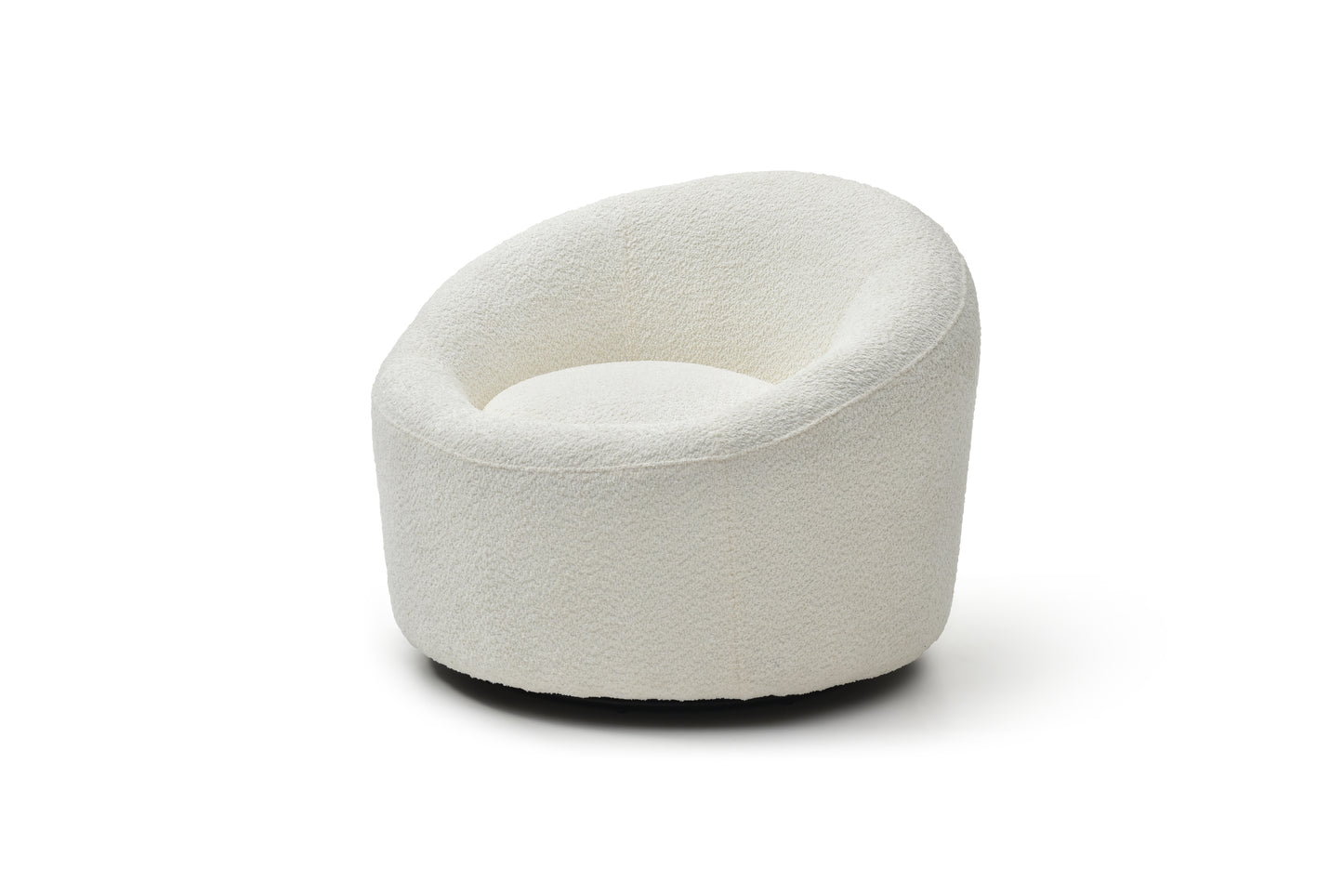 Whiteline Perla Swivel Accent Chair CH2009F-WHT
