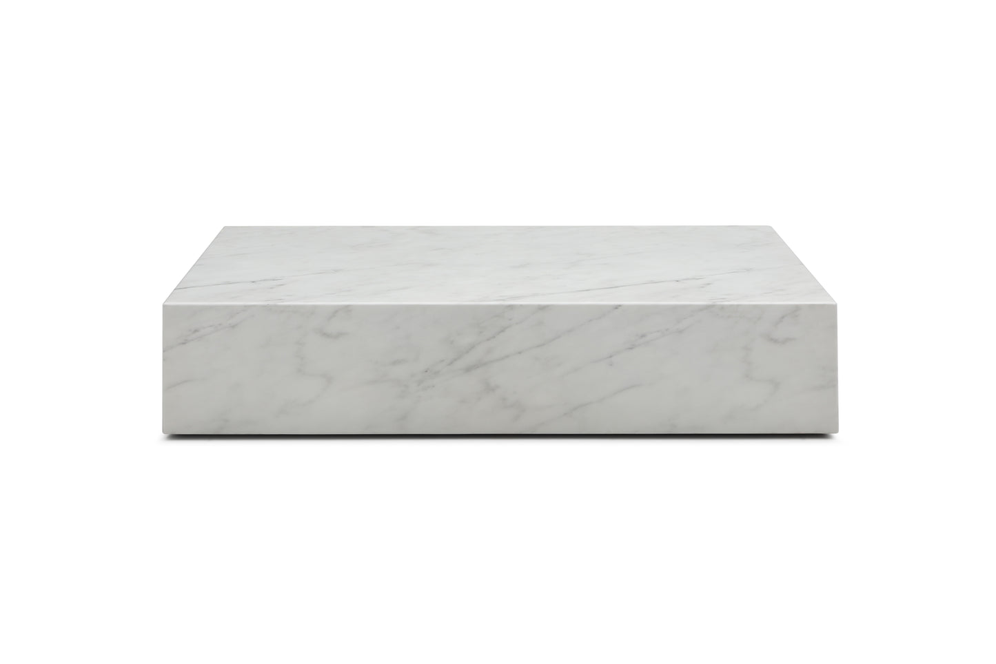 Whiteline Cube Rectangular Coffee Table CT1667R-WHT
