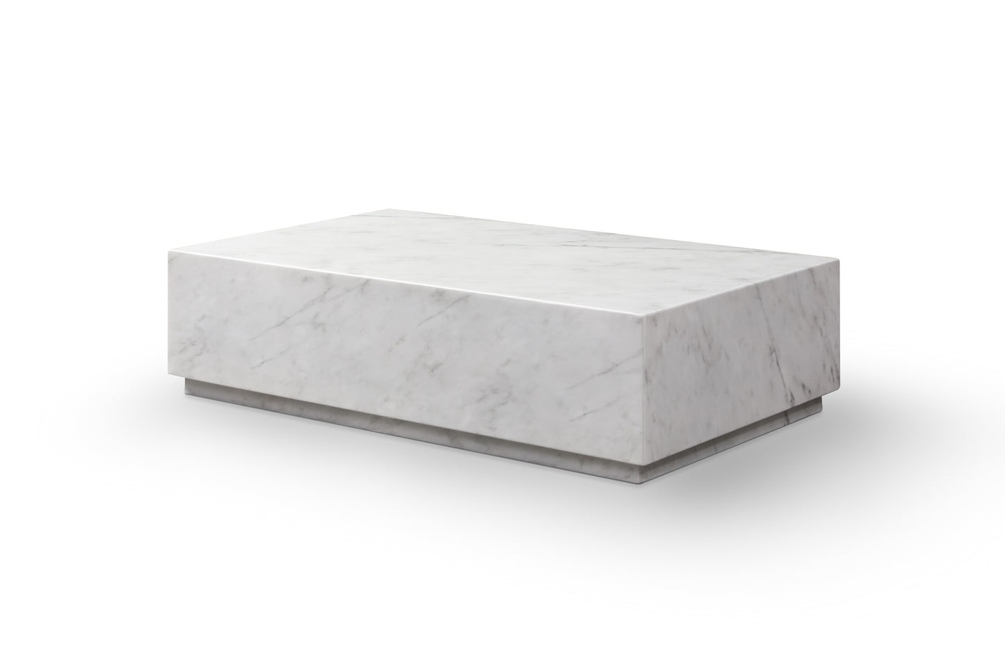 Whiteline Iris Coffee Table CT1927R-WHT