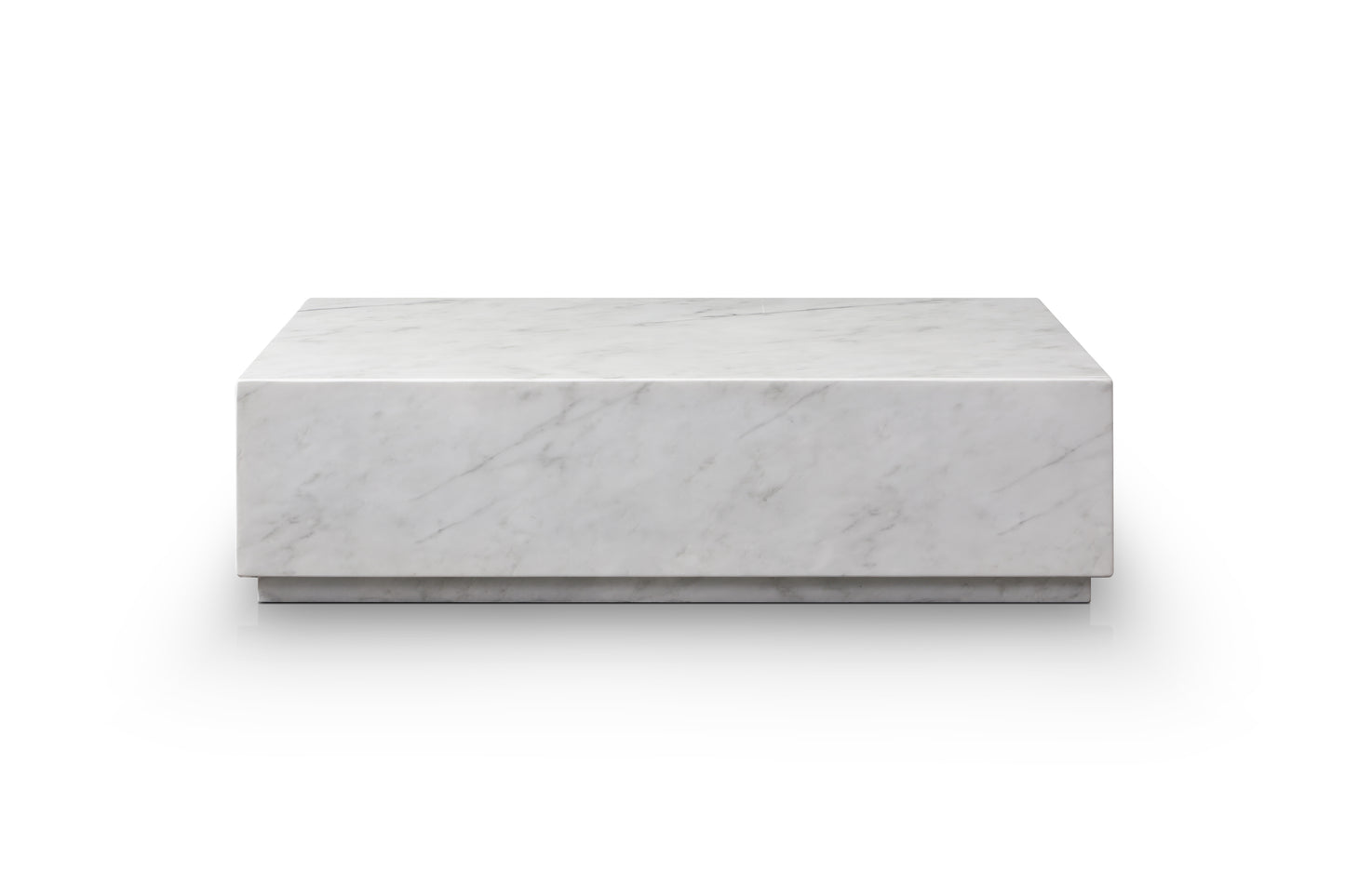 Whiteline Iris Coffee Table CT1927R-WHT
