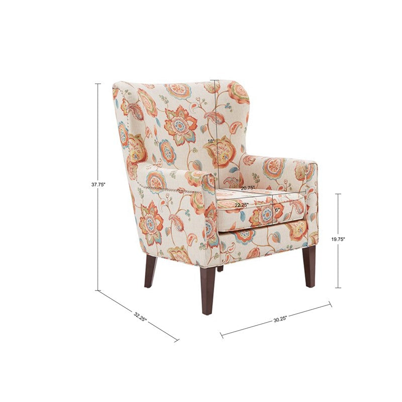 Olliix Colette Accent Wingback Chair MP100-0465