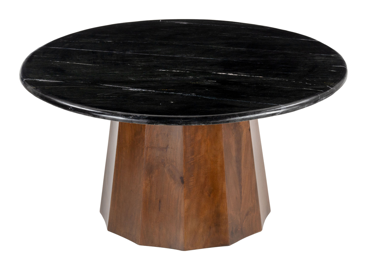 Zuo Aipe Coffee Table Black & Brown 110249