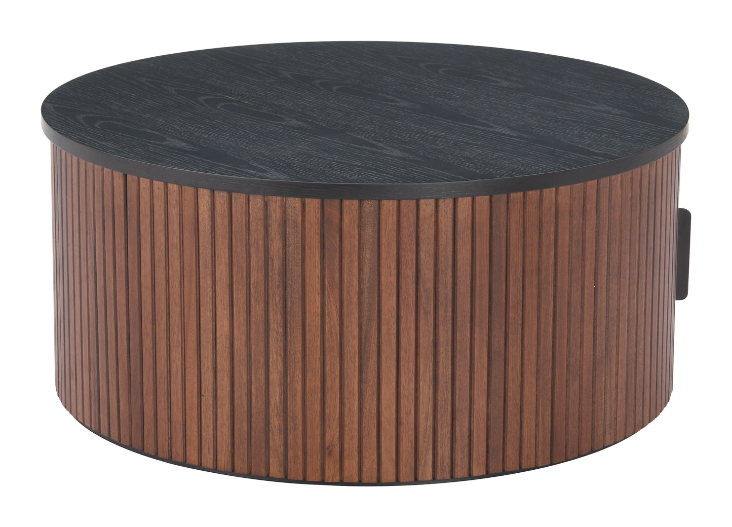 Zuo Nejaus Coffee Table Black & Walnut 110299