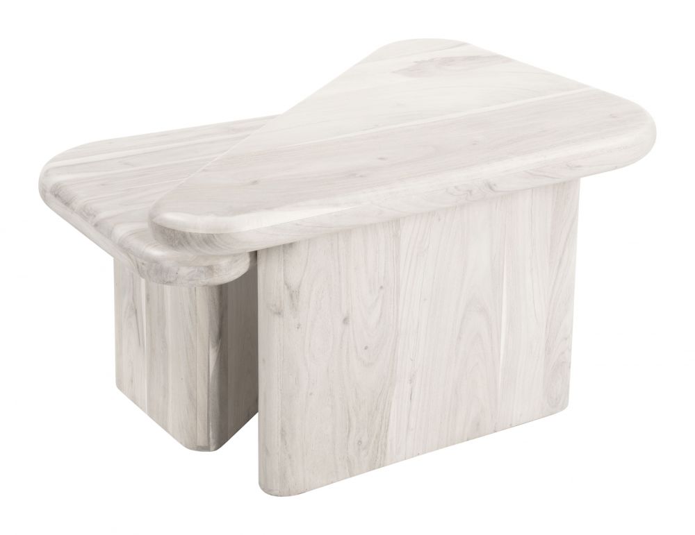 Zuo Navidic Coffee Table Set (2-Piece) Natural 109872