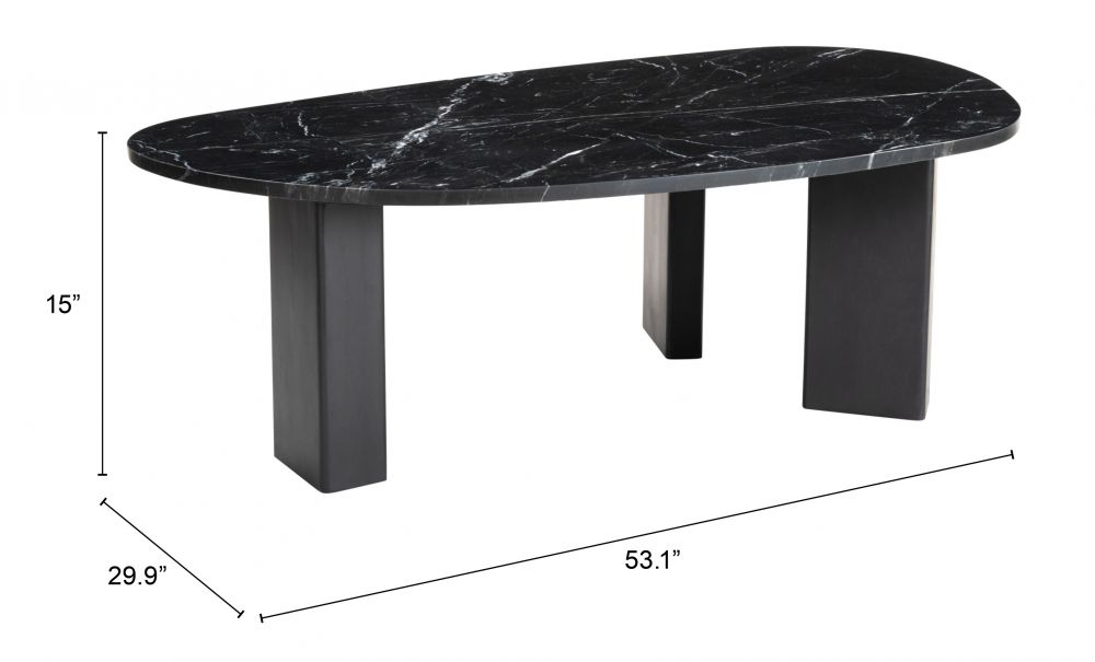 Zuo Aberdeen Coffee Table Black 109871