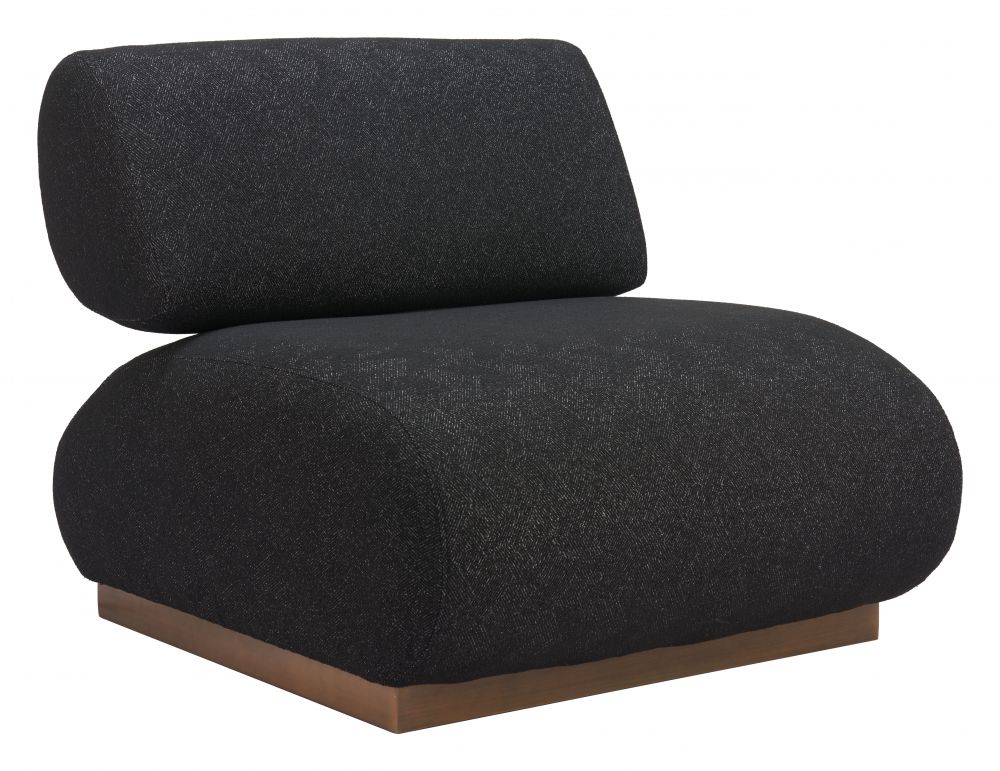 Zuo Barsa Accent Chair Black 109932