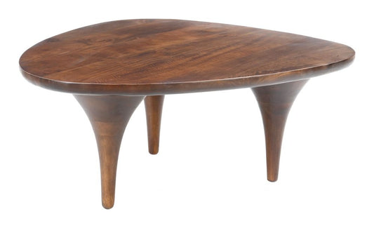 Zuo Spiker Coffee Table Walnut 110803