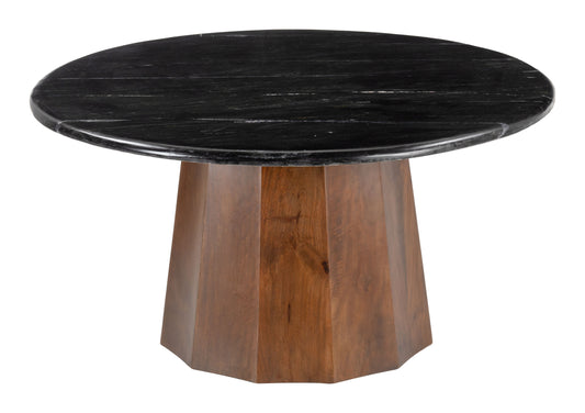 Zuo Aipe Coffee Table Black & Brown 110249